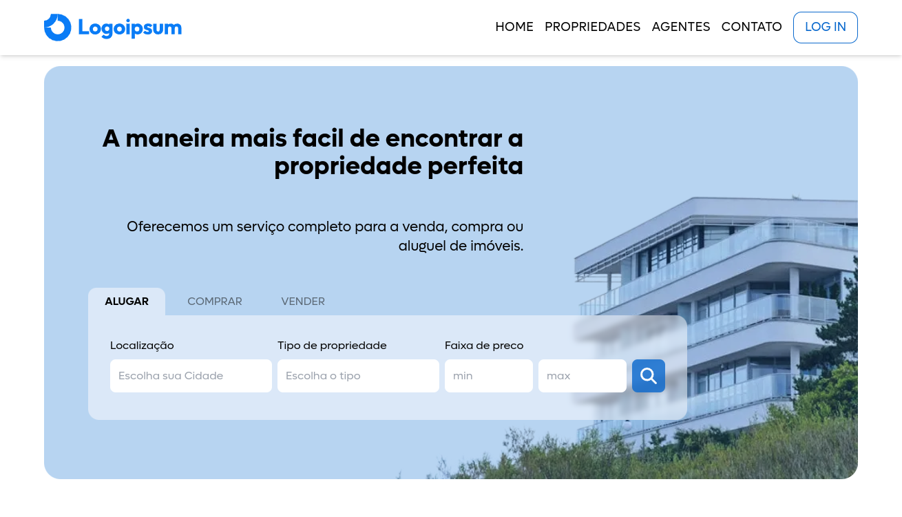 Preview do projeto Logoipsum